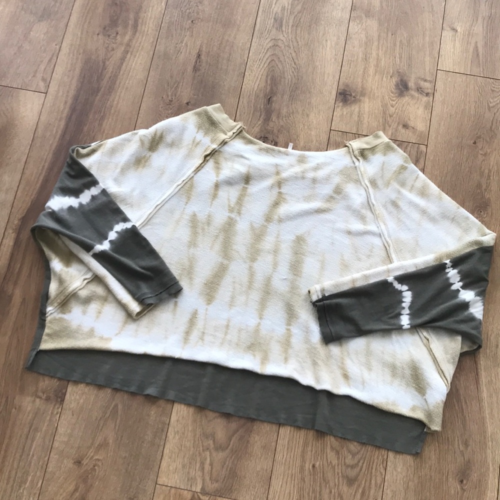 Free People cropped dolman sweater
